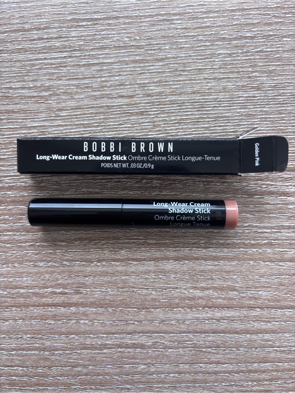 NIB Bobbi Brown Long-Wear Cream Shadow Stick Golden Pink 0.03 oz
